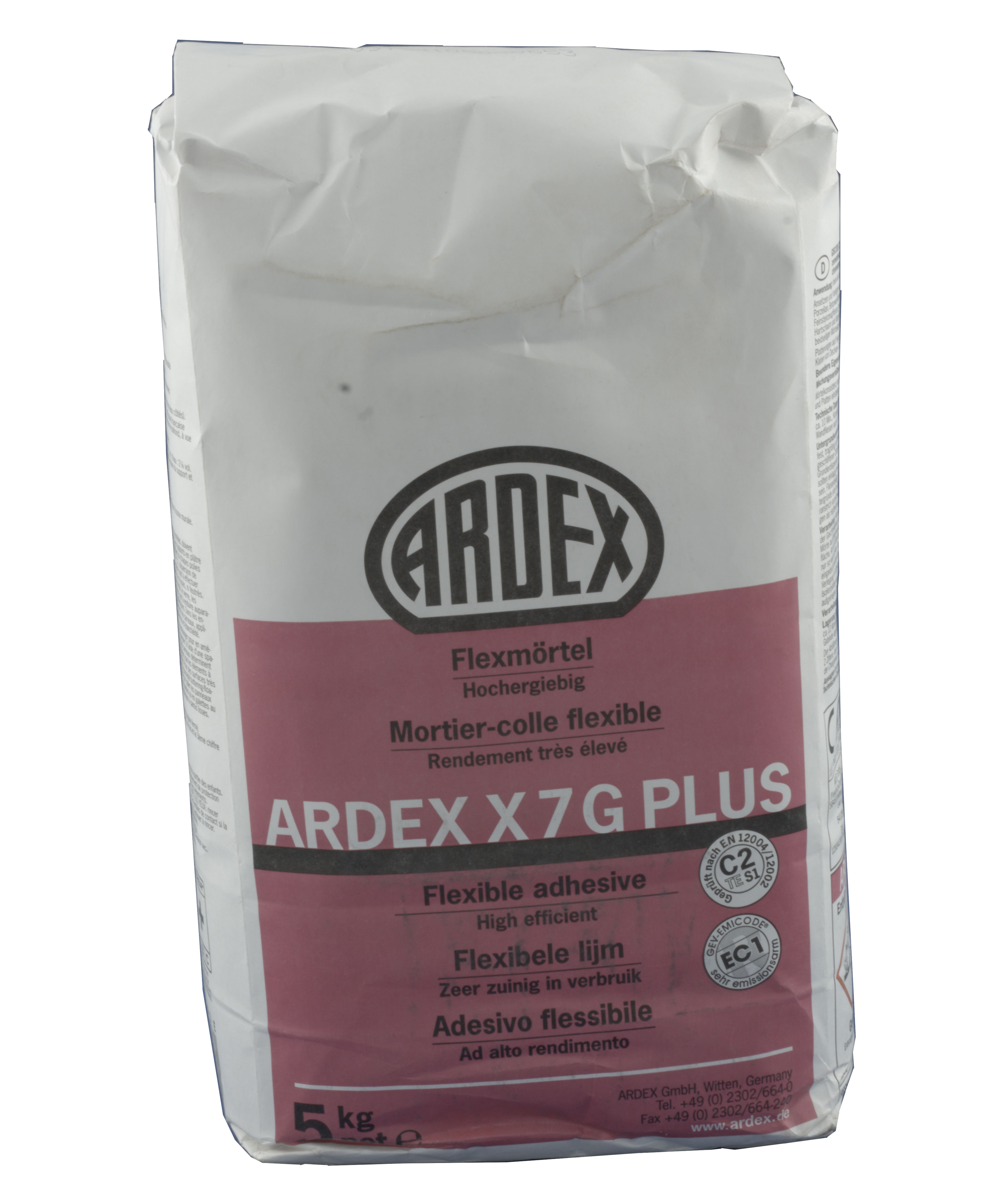 Ardex X7G Dünnbettmörtel grau  lose in kg