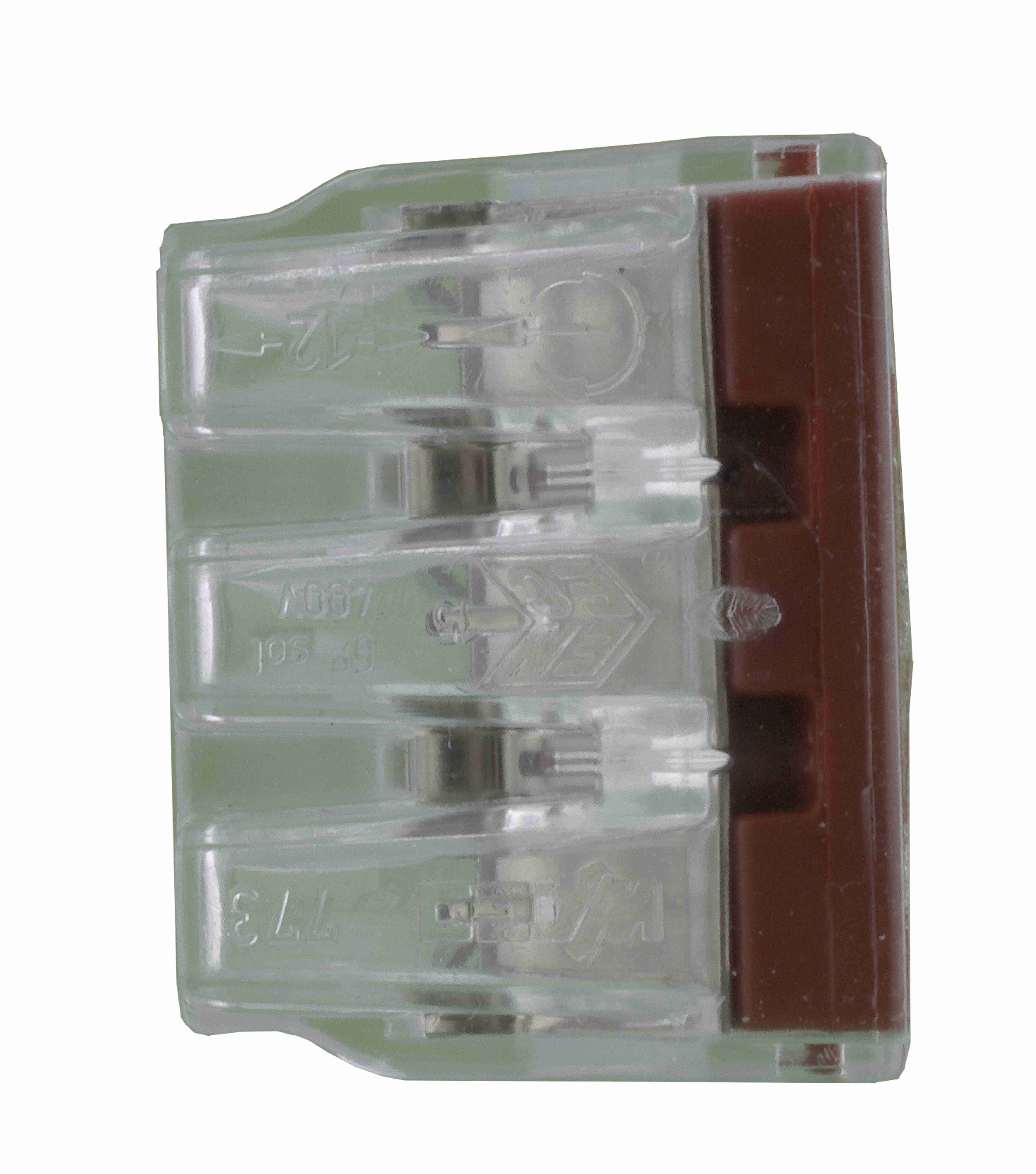 WAGO Klemme 3-fach 3x2,5 - 6mm² 773-173