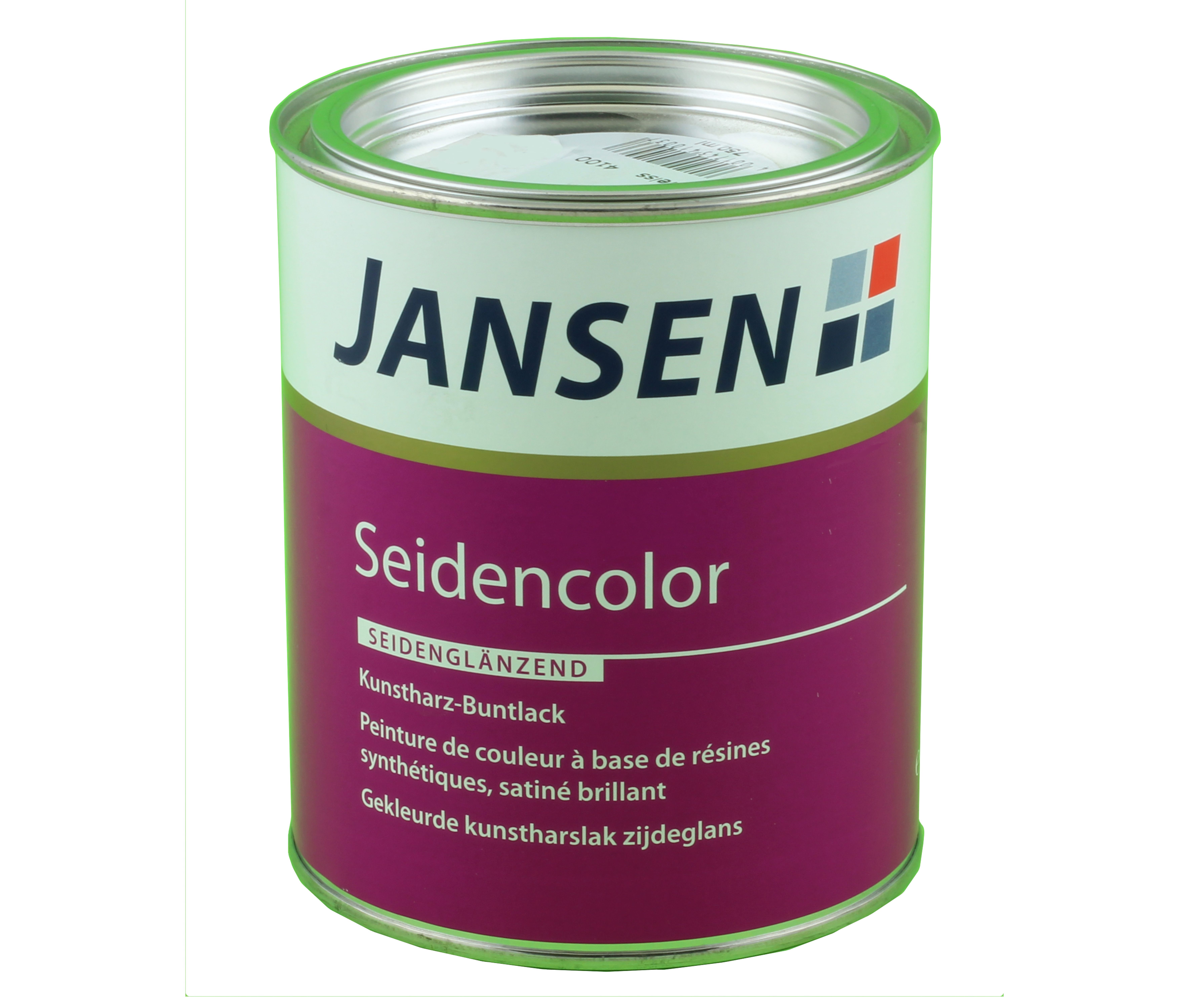 Jansen Seidencolor silbergrau sg  750 ml