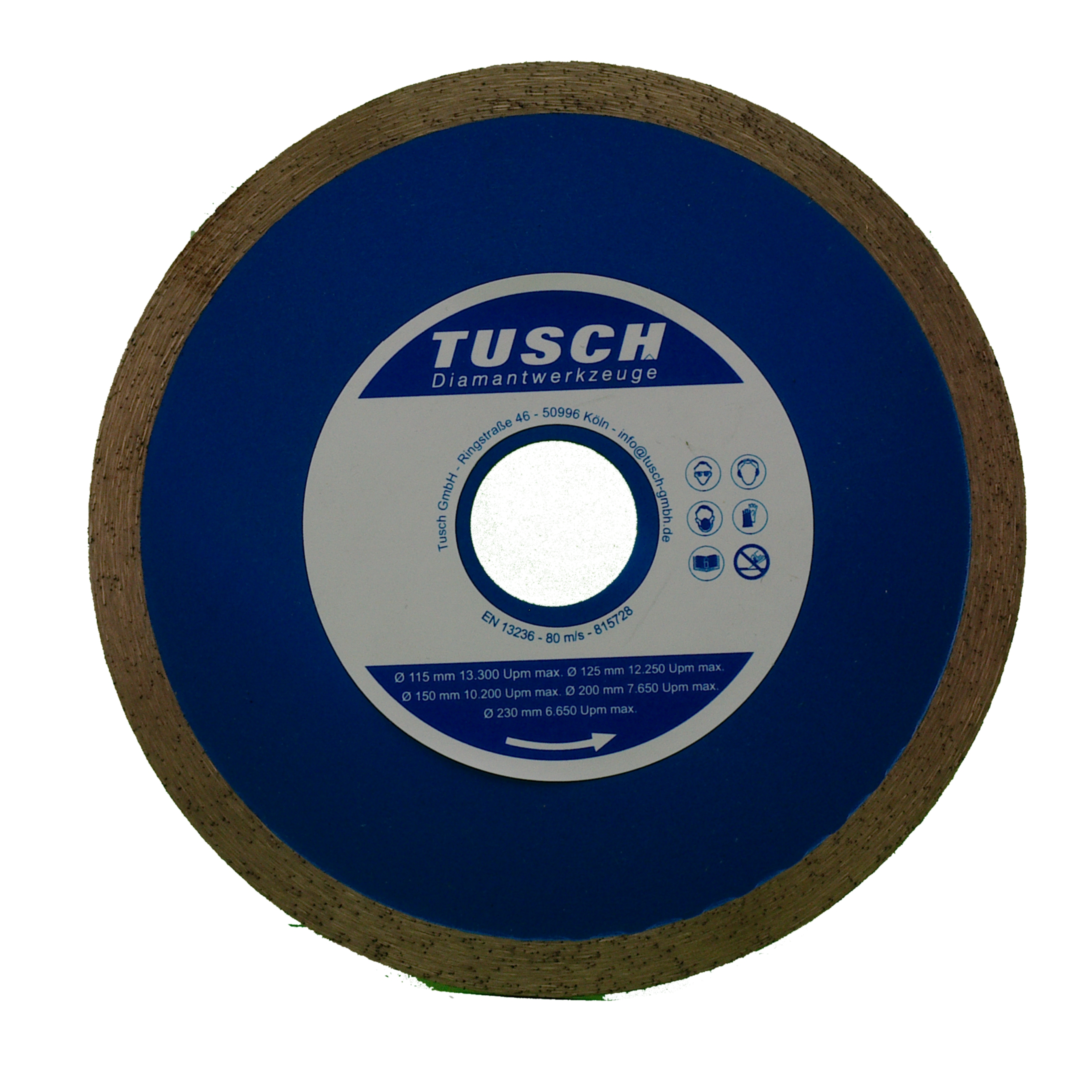 Diamanttrennscheiben F60  d 125x22,2 mm Feinstein/Keramik/Ma