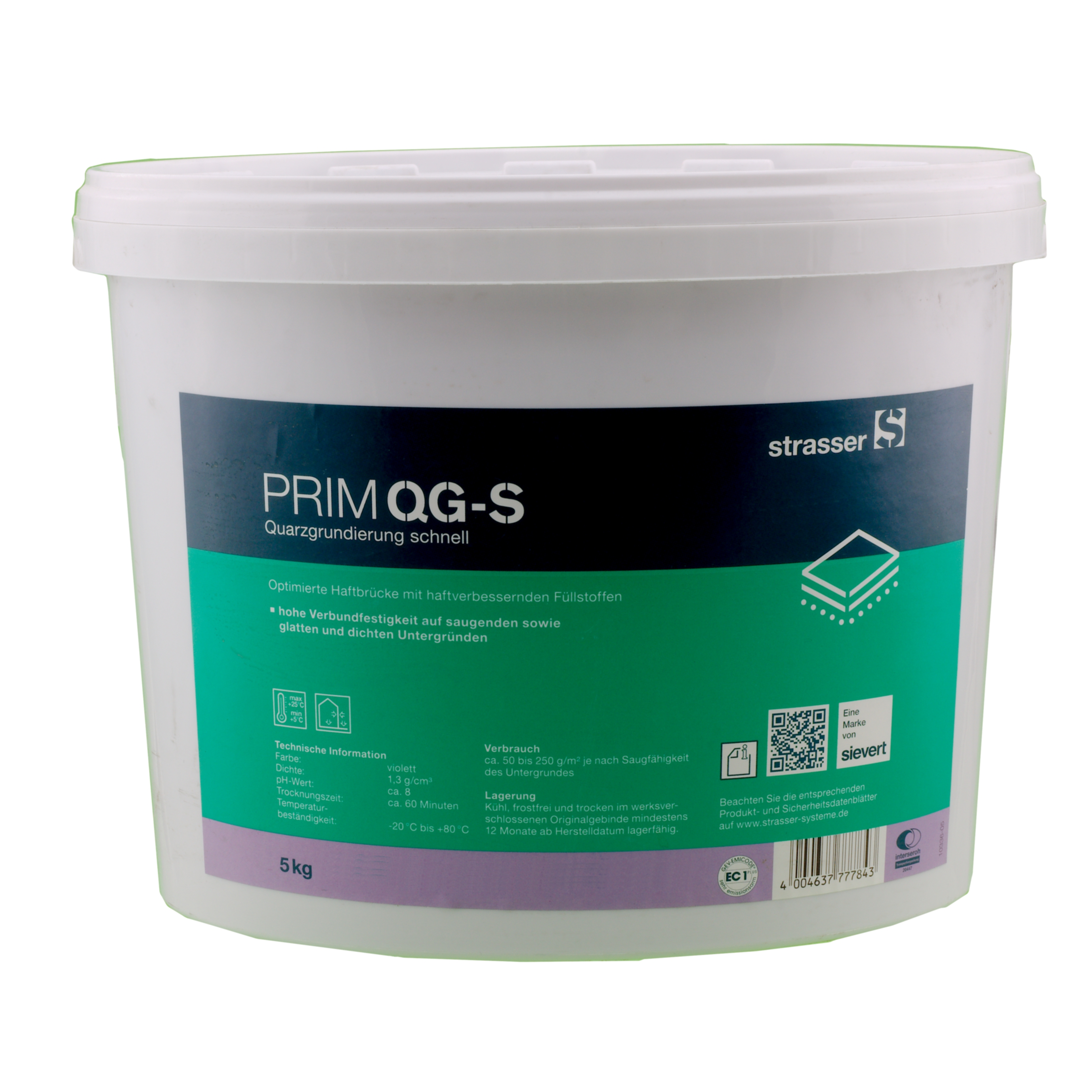 Strasser PRIM QG-S Quarzgrundierung schnell  1 kg