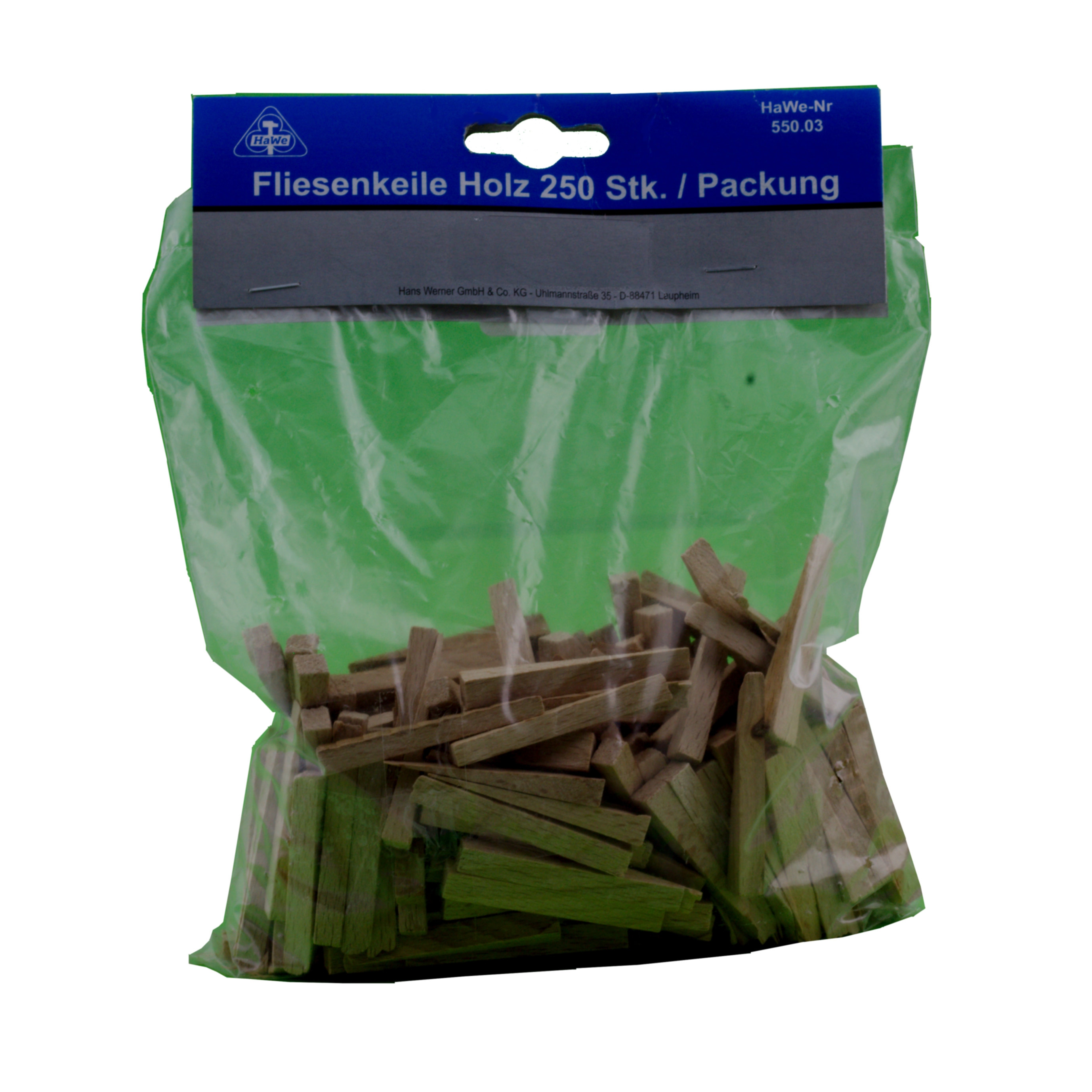 Fliesenkeile Holz    à 250 St.