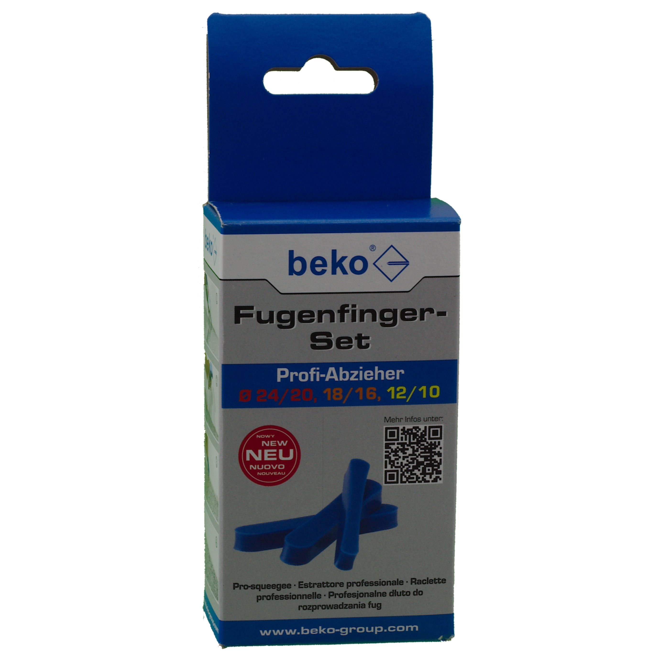 Beko Fugenfinger Set  12/10 mm; 18/16 mm;  24/20 mm