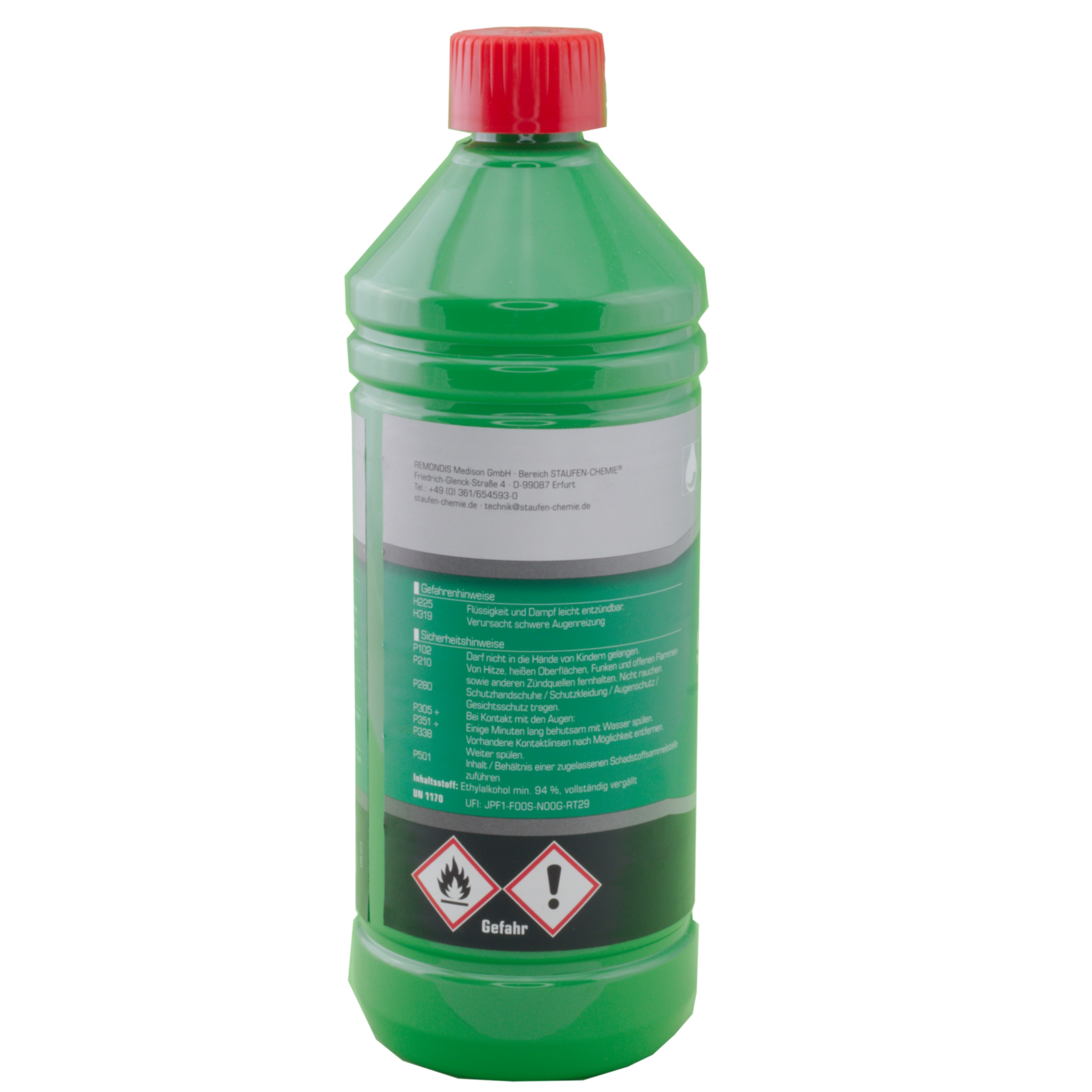 Staufen Spiritus  94% vol  1 Ltr.