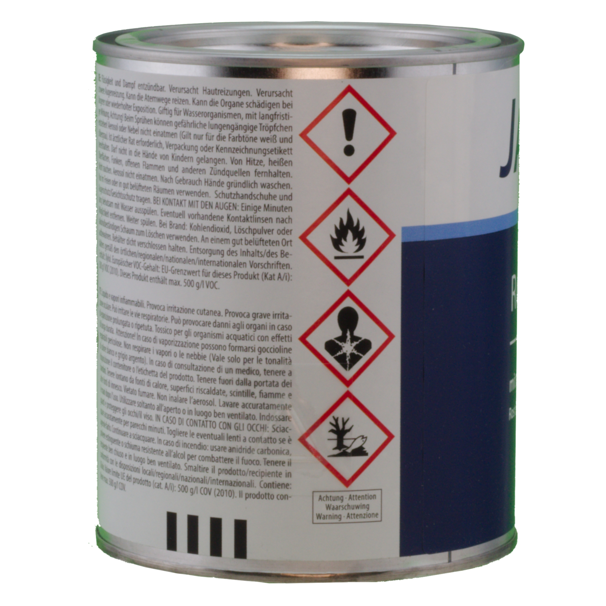 Jansen Rost-Stopp  silbergrau RAL 7001 seidenmatt  750 ml