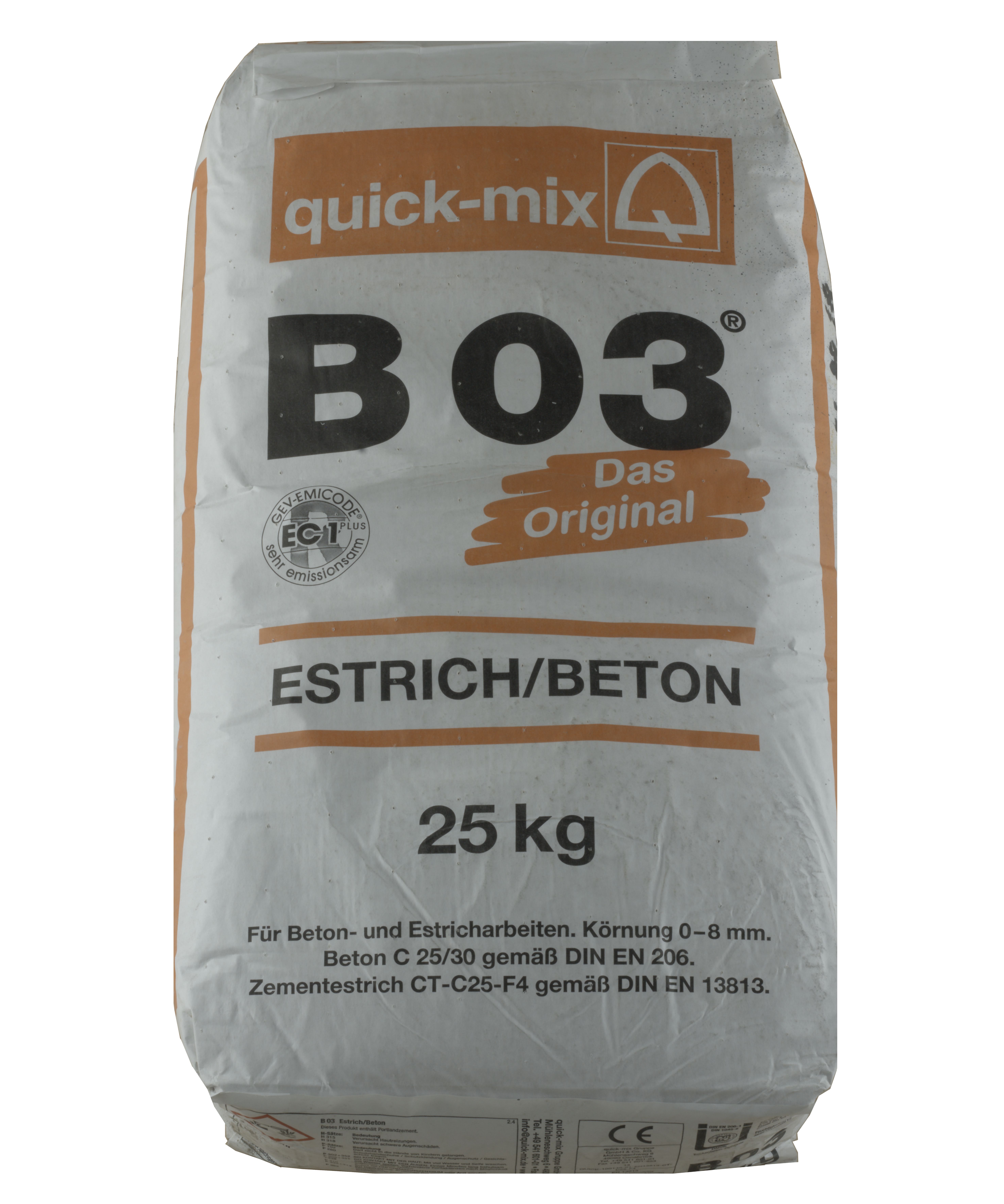Q.M. B 03 Estrichbeton  25 kg
