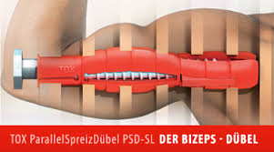 TOX Parallel-Spreizdübel Bizeps 6/70