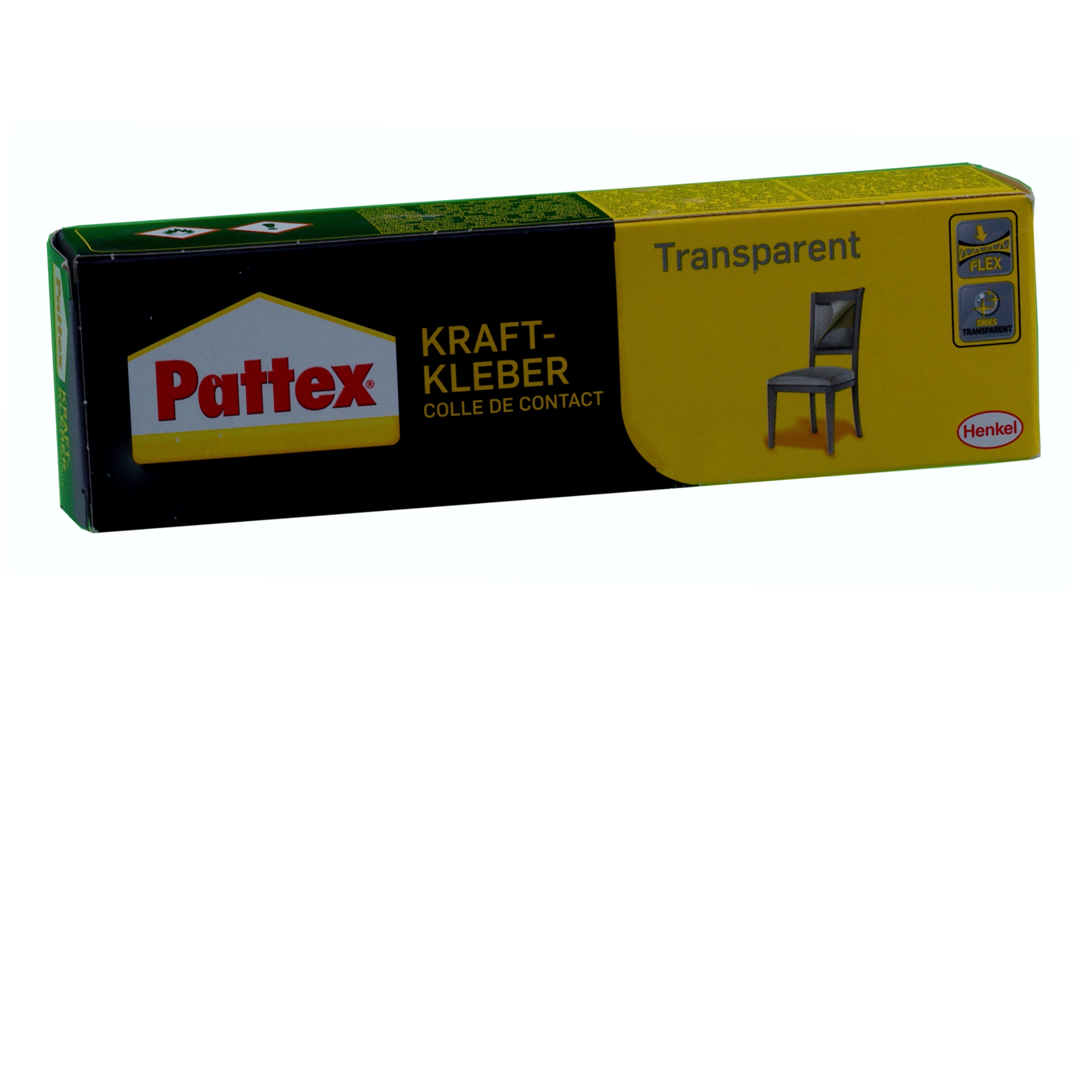 COLLE - PATTEX CONTACT TRANSPARENTE - TUBE 125G