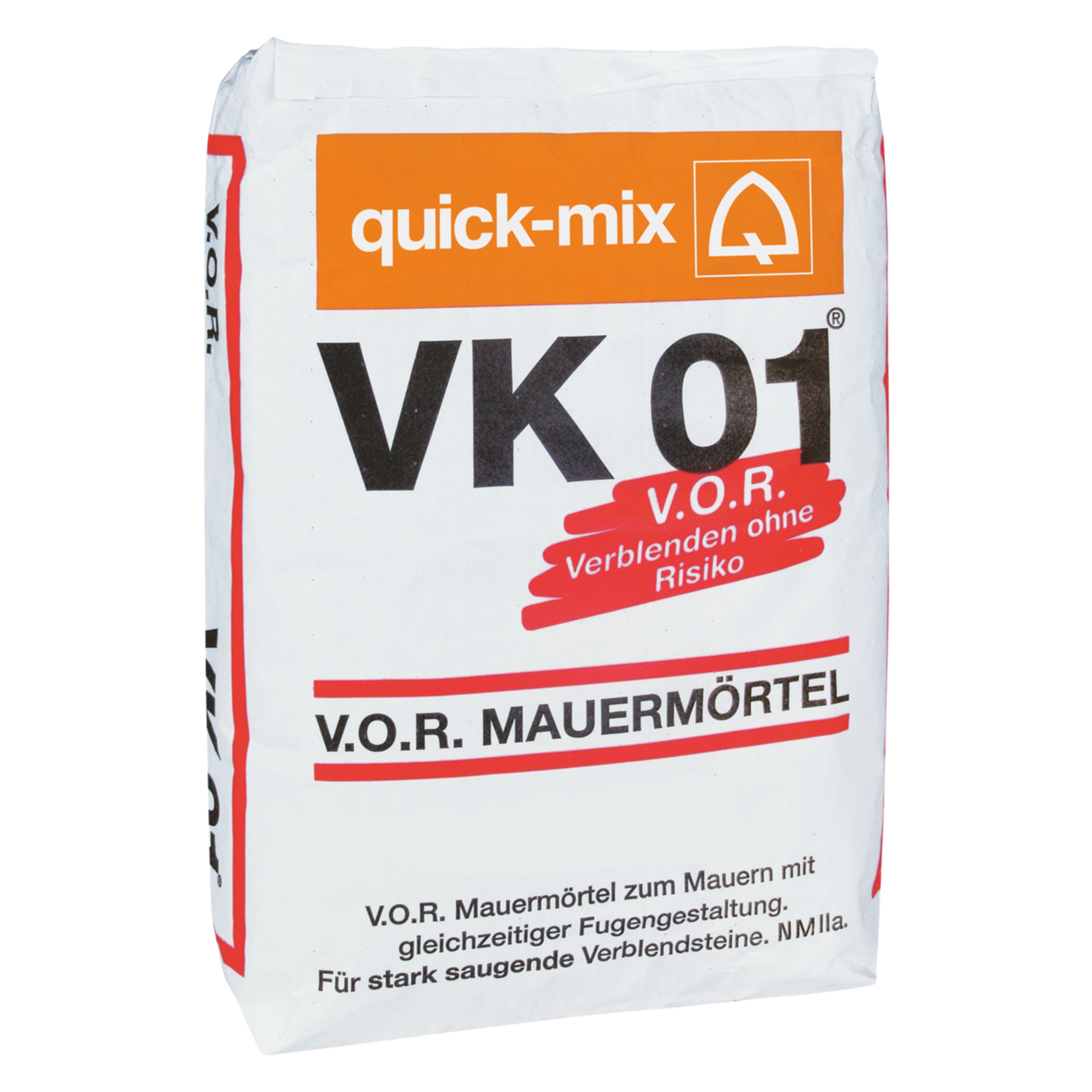 Q.M. VK 01.5 Vormauermörtel beigeweiß  40 kg
