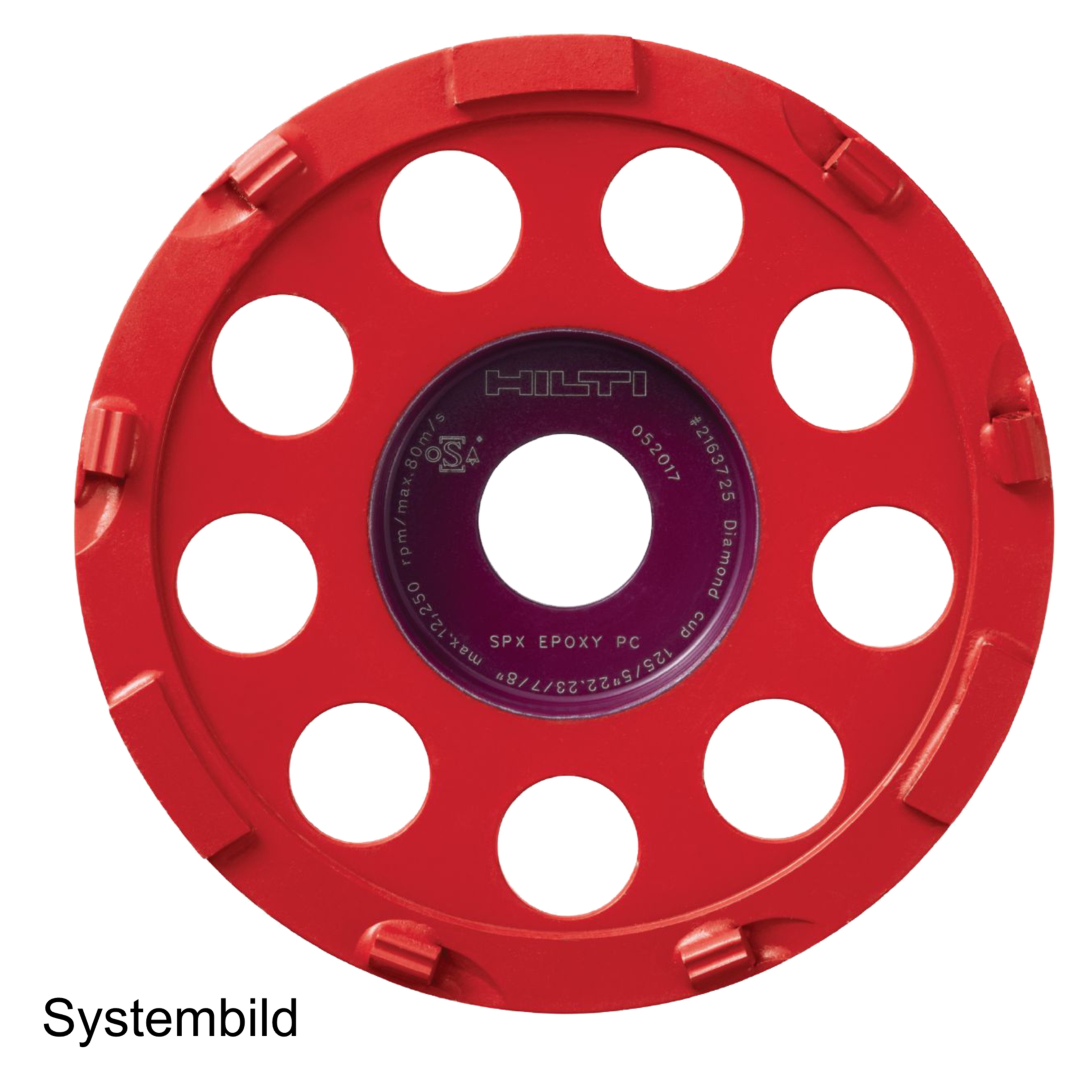 Hilti Diamanttopfscheibe SPX für Epoxidharz 125 mm