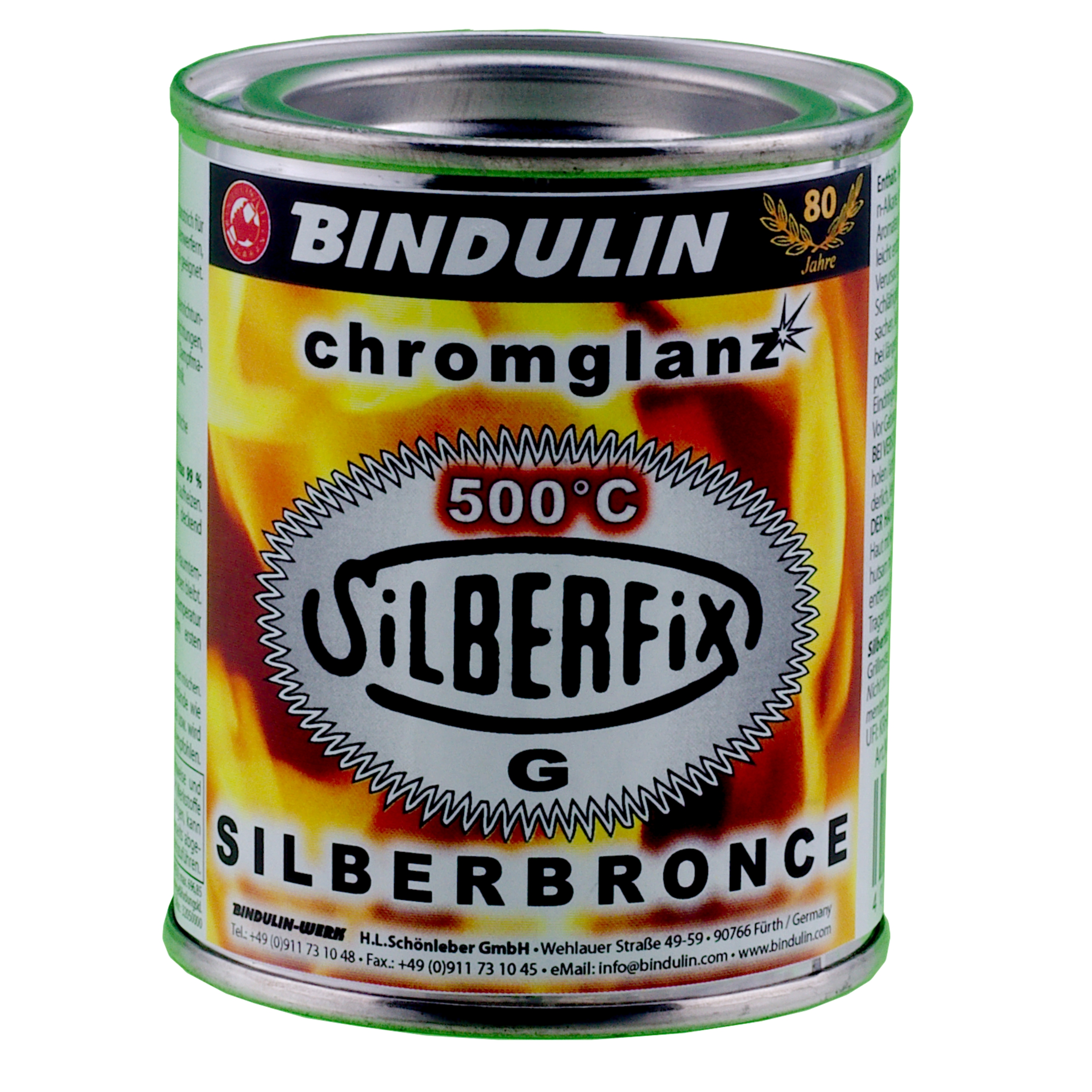Bindulin Silberbronce Silberfix-G bis 500°C  125 ml