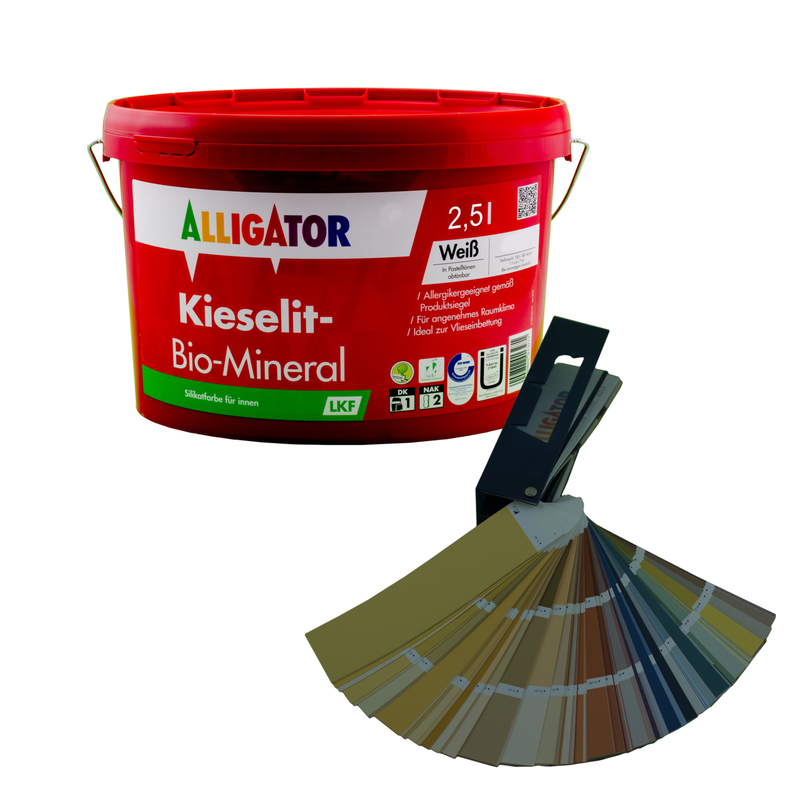 Alligator Kieselit-Bio-Mineral LKF 2,5 ltr. mix PG 4