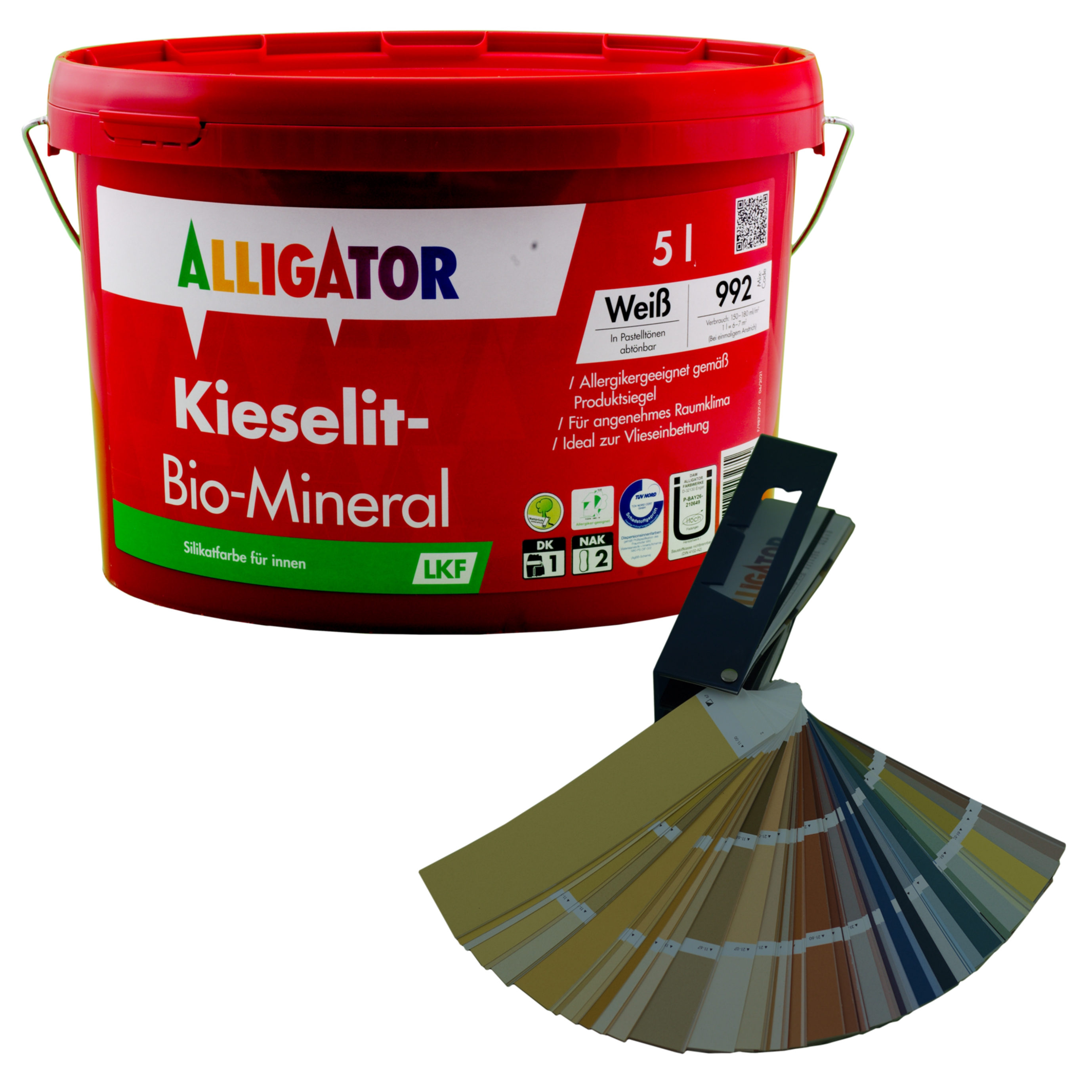 Alligator Kieselit-Bio-Mineral LKF   5,0 ltr. mix  PG 4
