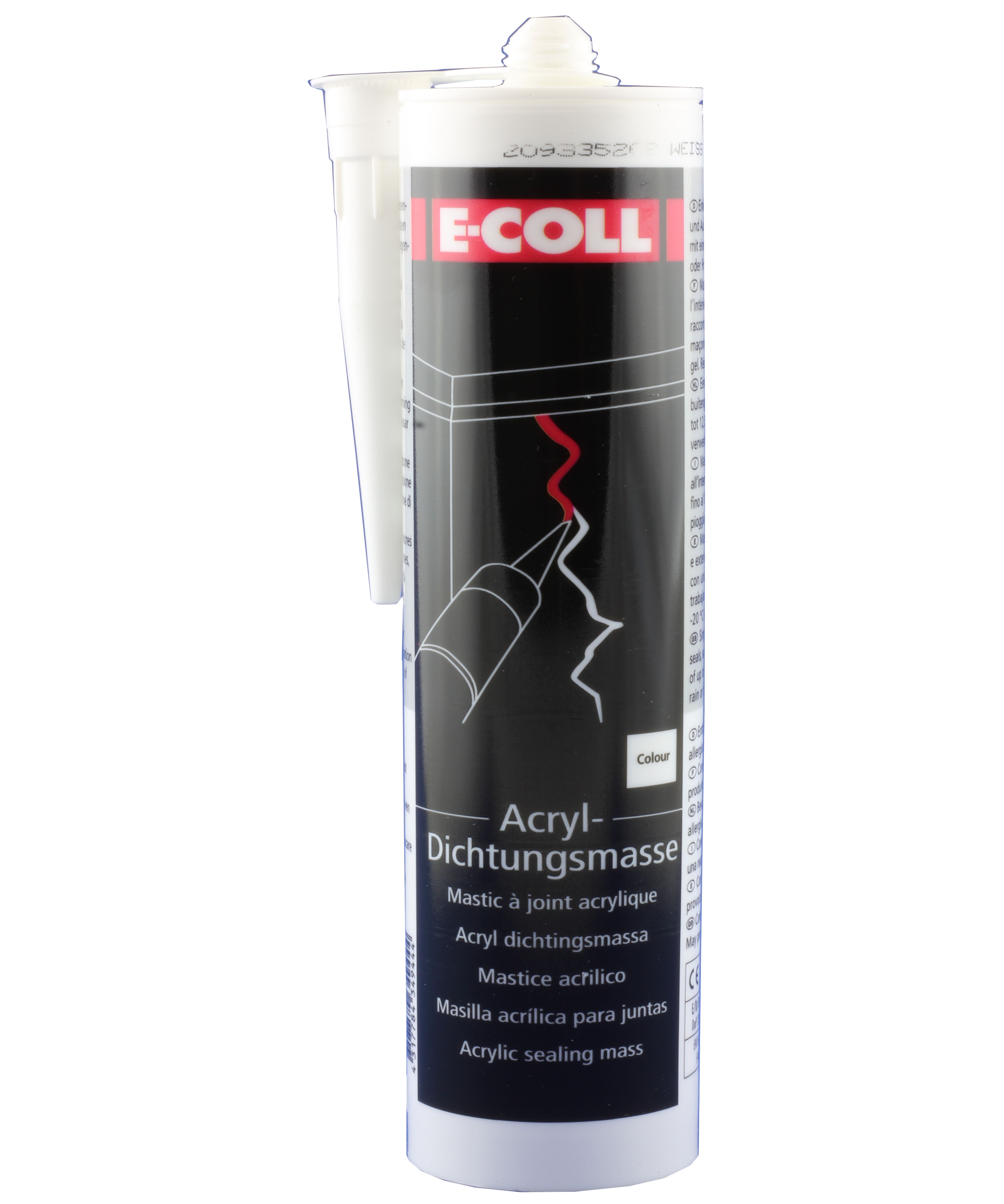 Ecoll Acryl-Dichtstoff weiß 310 ml