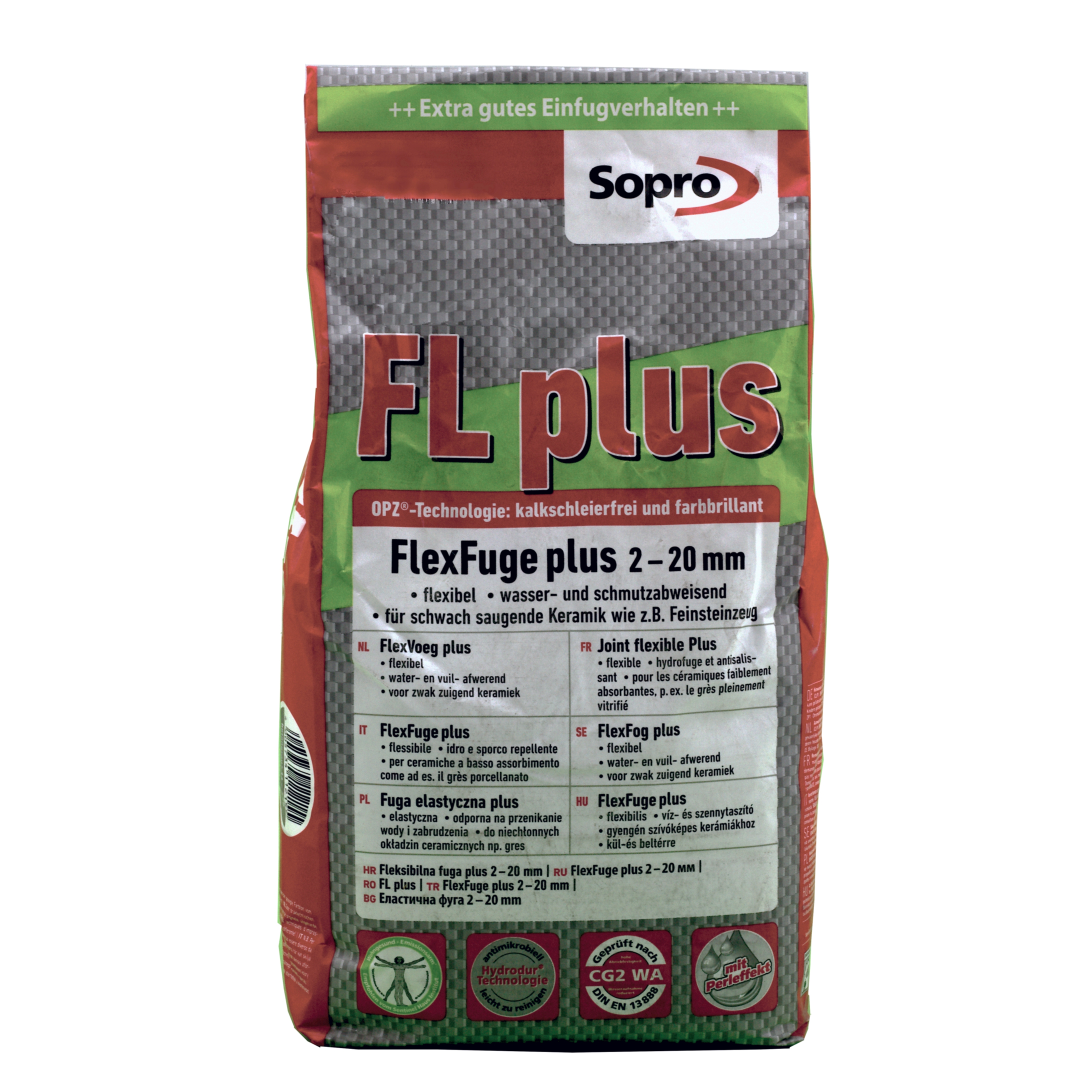 SOPRO Flexfuge plus betongrau  Nr. 14   lose in kg