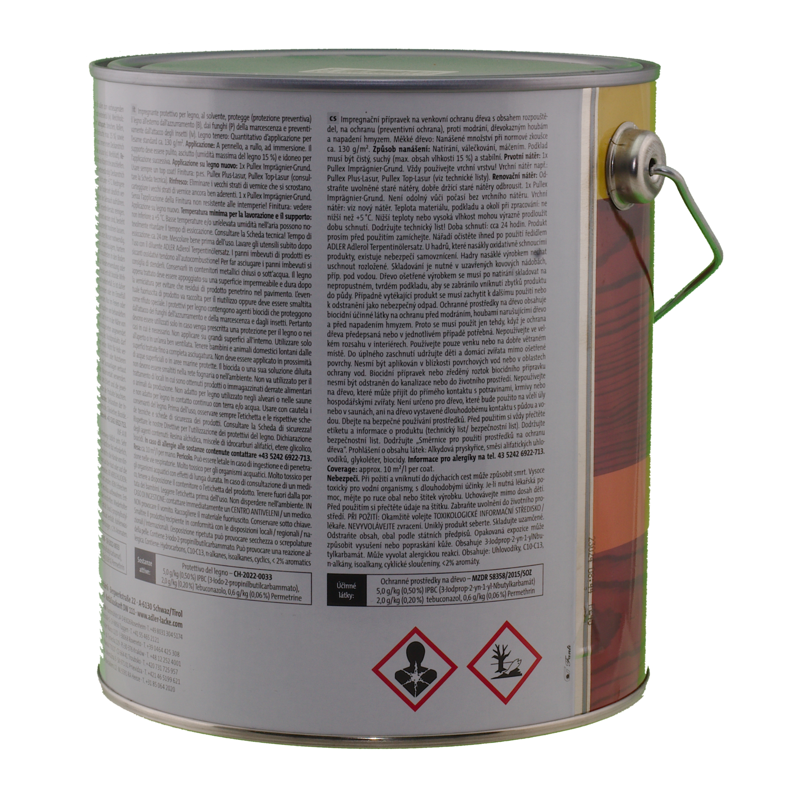 Rückseite Adler Pullex Imprägnier-Grund farblos 750 ml