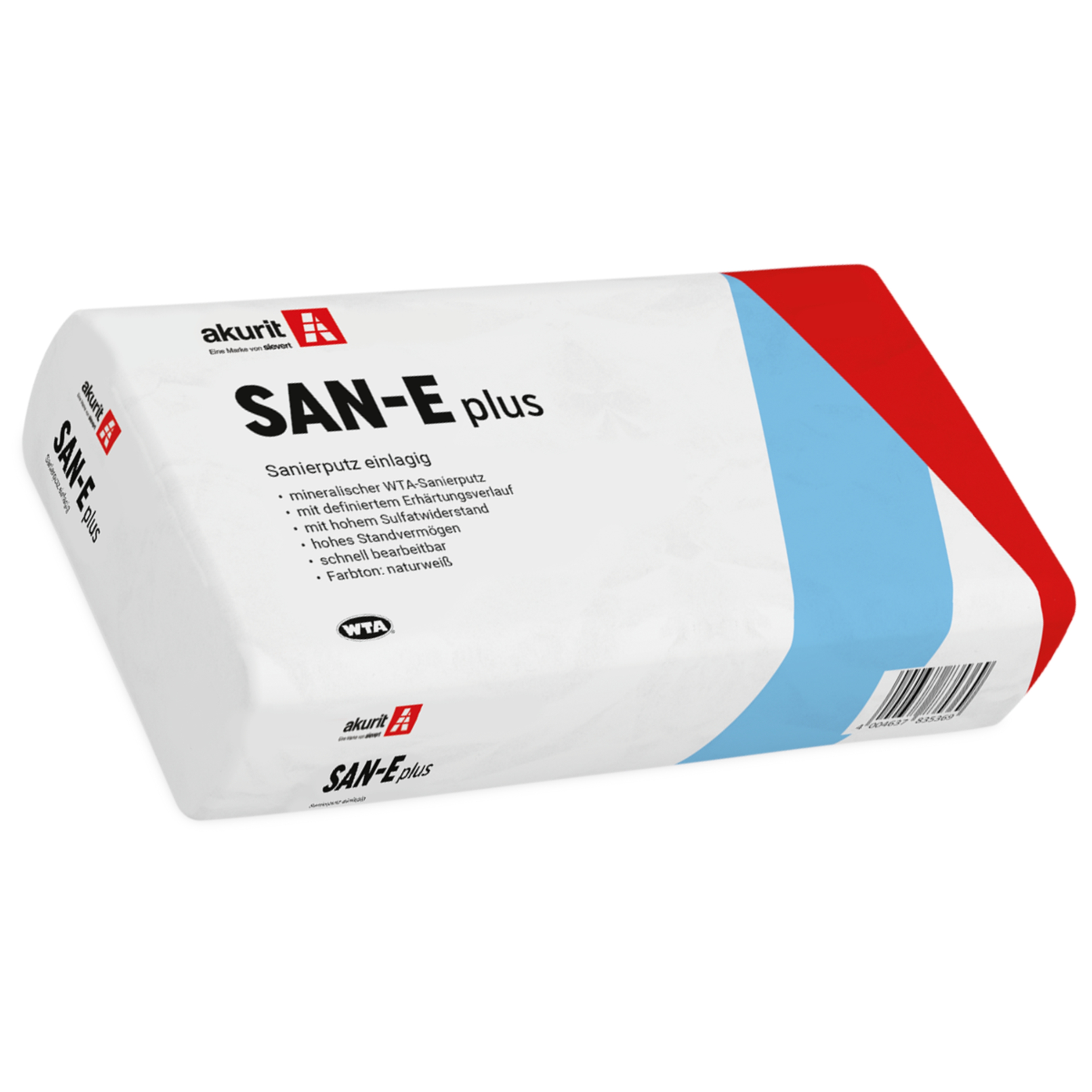 Akurit SAN-E plus Sanierputz einlagig lose in kg