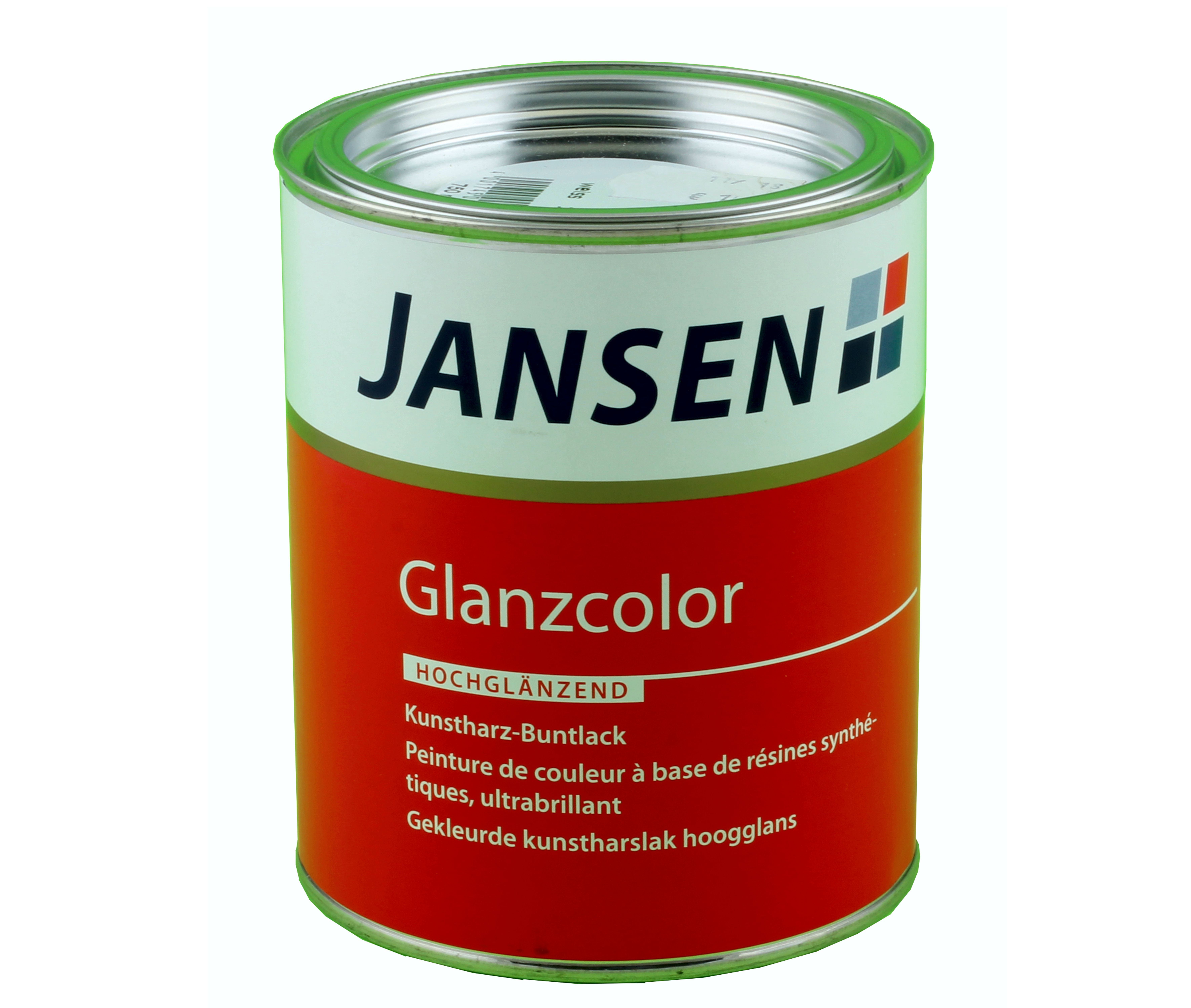 Jansen Glanzcolor weiß hg  375 ml