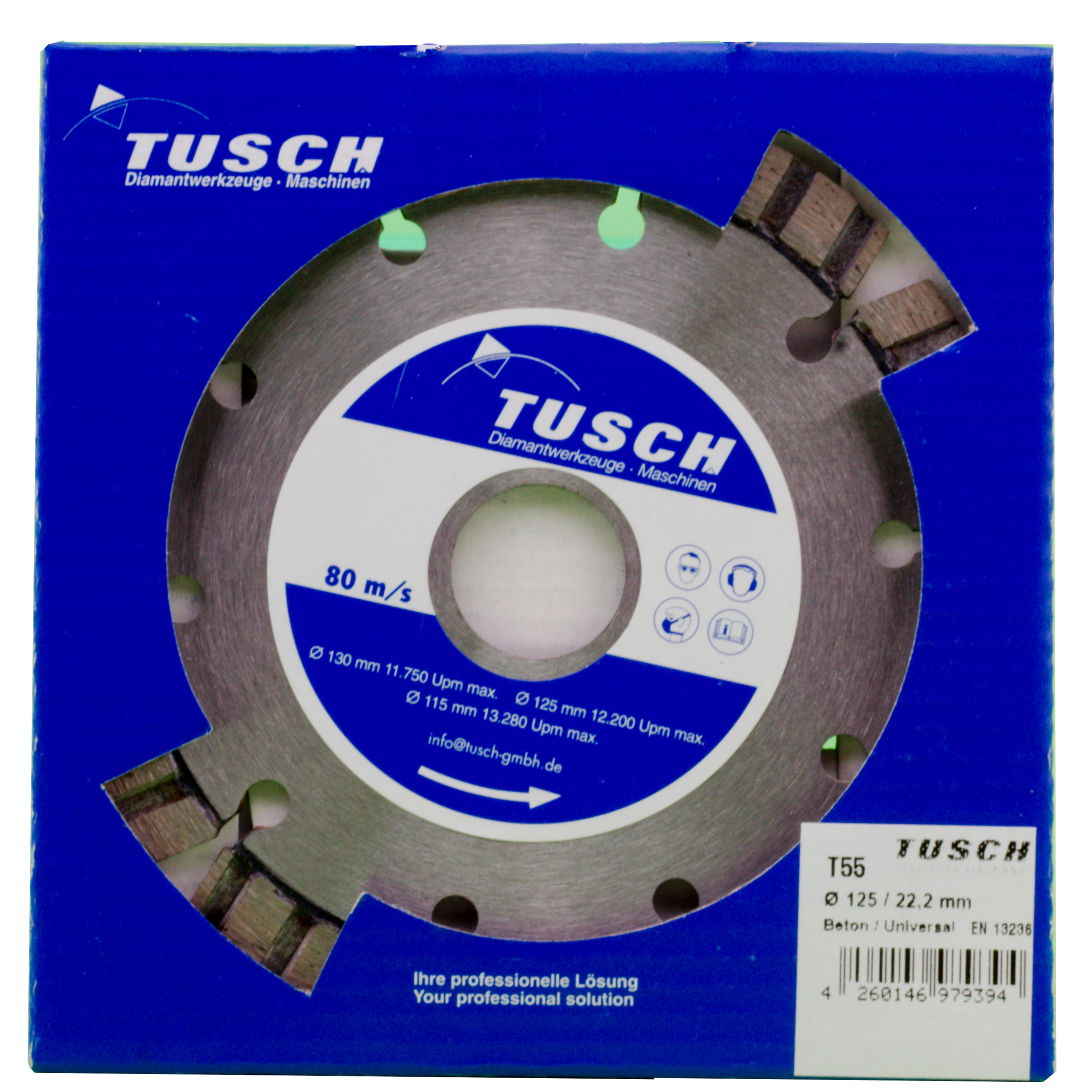 Diamanttrennscheiben T55  d 180x22,2 mm Beton / Universal