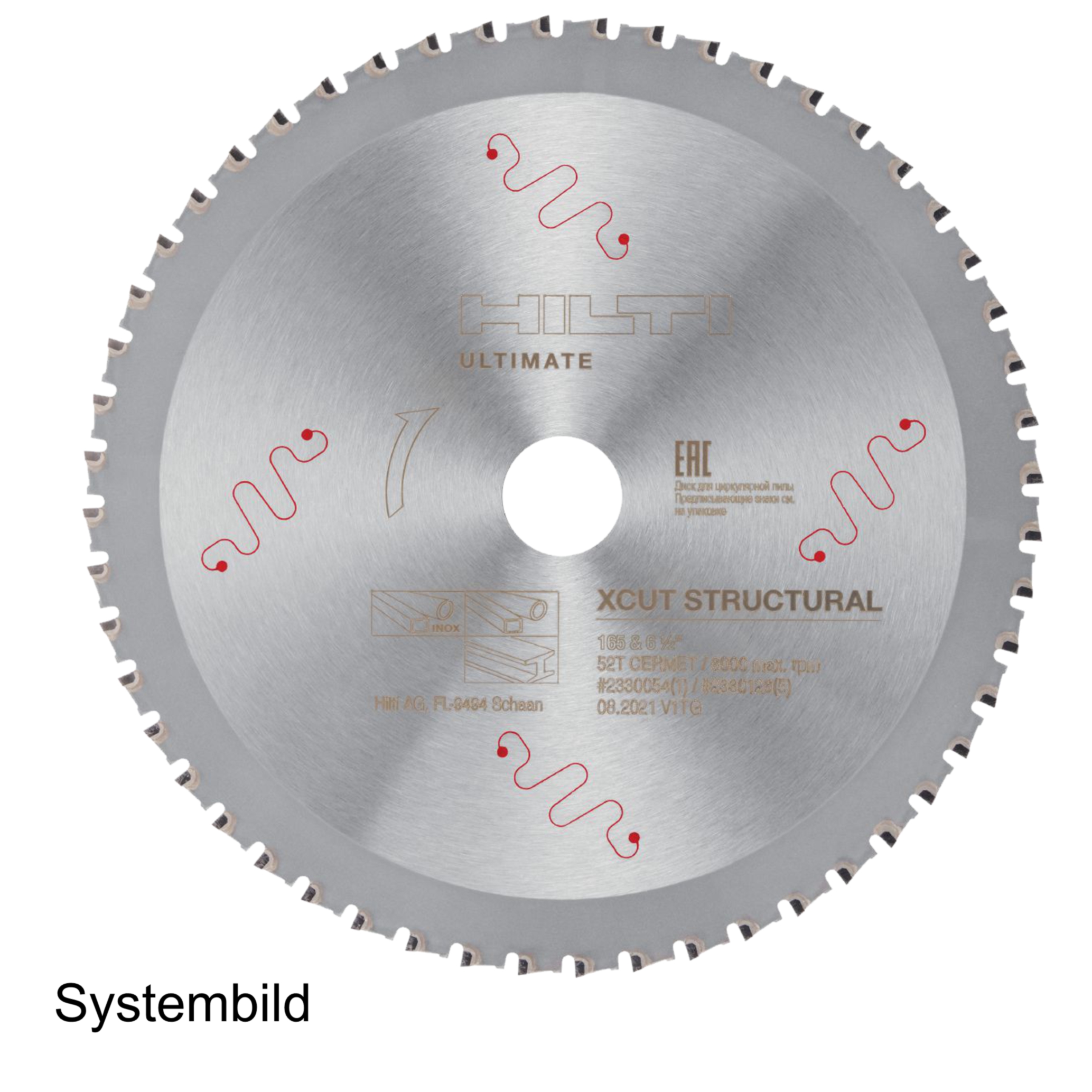 Hilti X-Cut Kreissägeblatt für Edelstahl und Baustahl